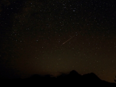 ペルセウス座流星群（石鎚山系）　②