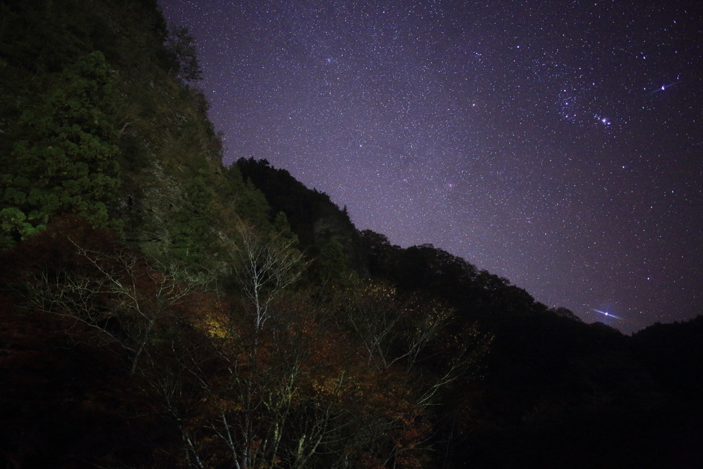 古岩屋の紅葉　③