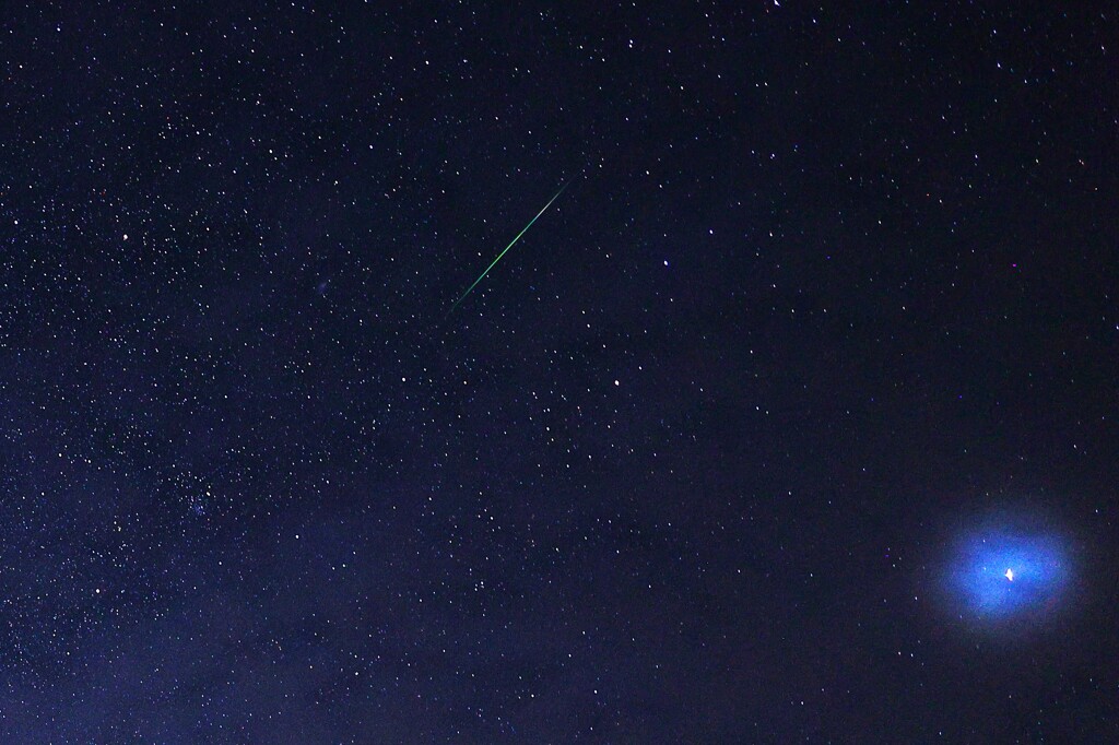 ペルセウス座流星群　③