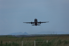 雨上がりの松山空港　②