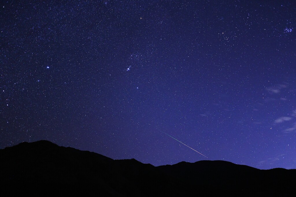 ふたご座流星群　②