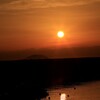 松山空港の夕方　②