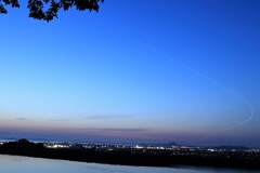 松山市の夜景