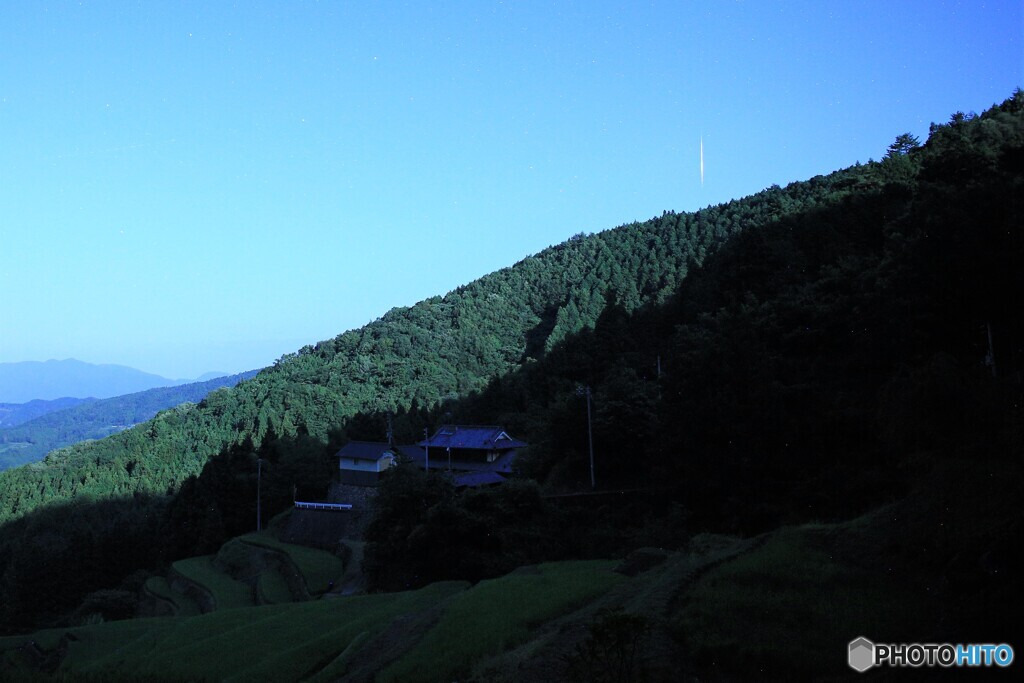 棚田の夜　③