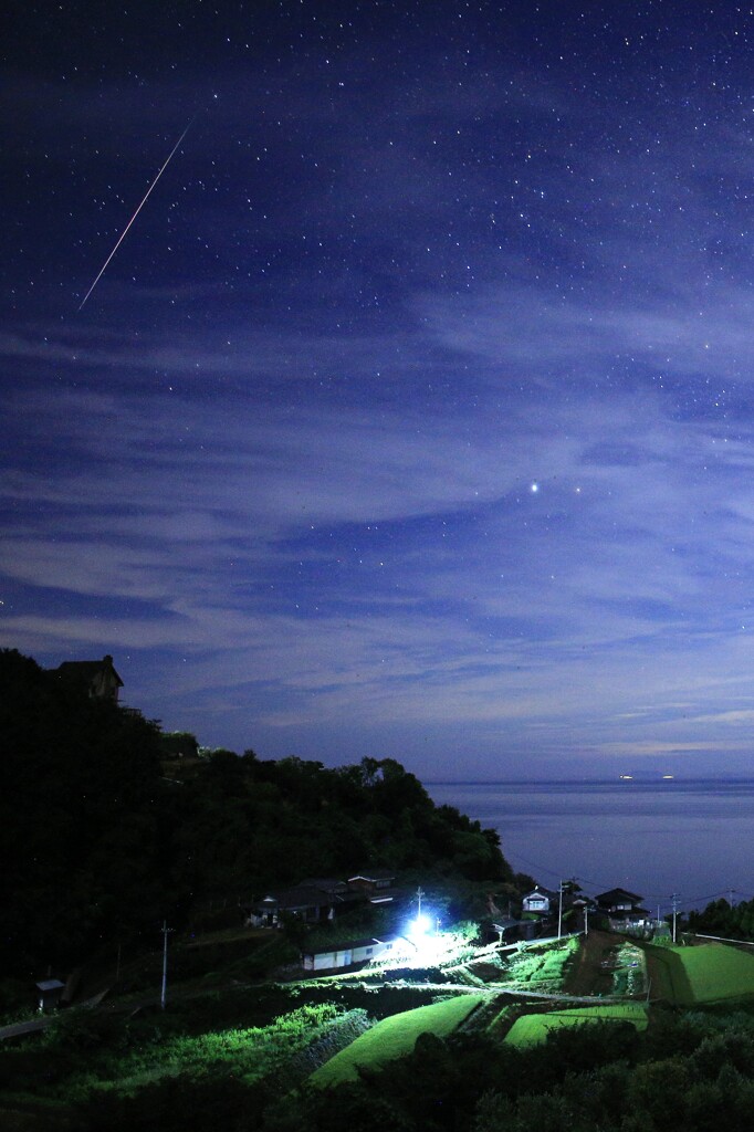 ペルセウス座流星群　⑤