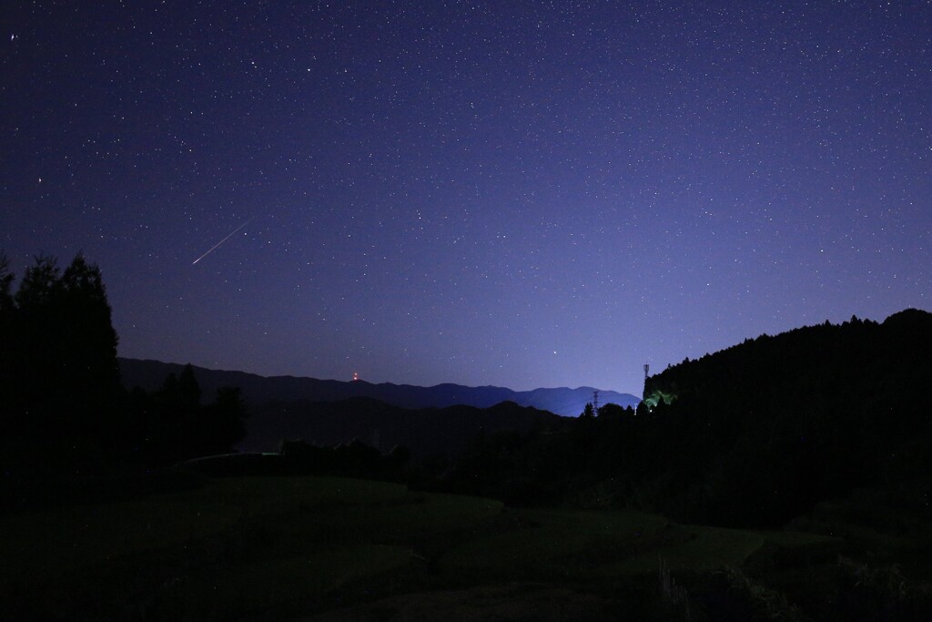 流れ星は何処へ...