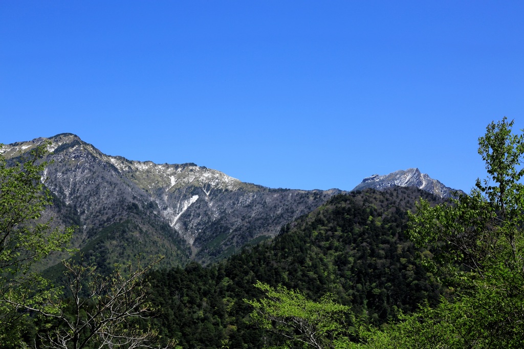 石鎚山系