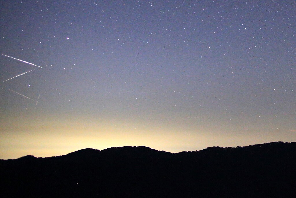 ペルセウス座流星群　⑤