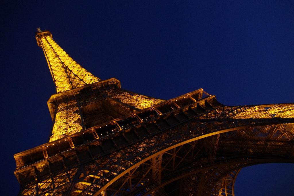 the Eiffel Tower