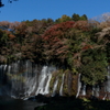 虹と白糸の滝