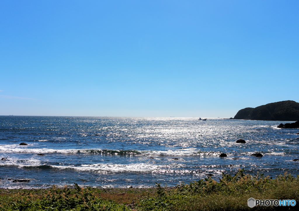 青い空・海そして船