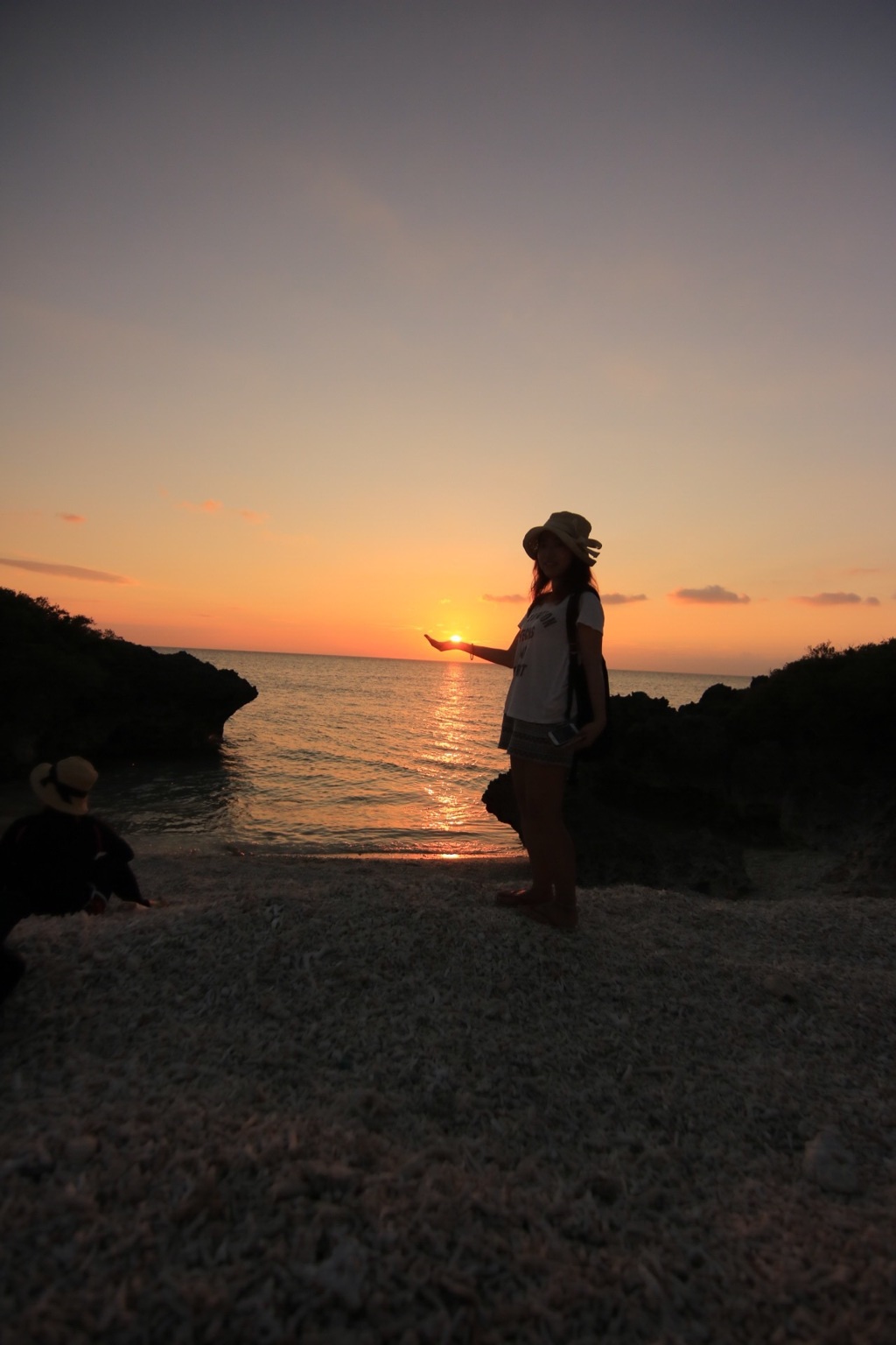 最南端の夕日