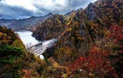 紅葉　豊平峡ダム