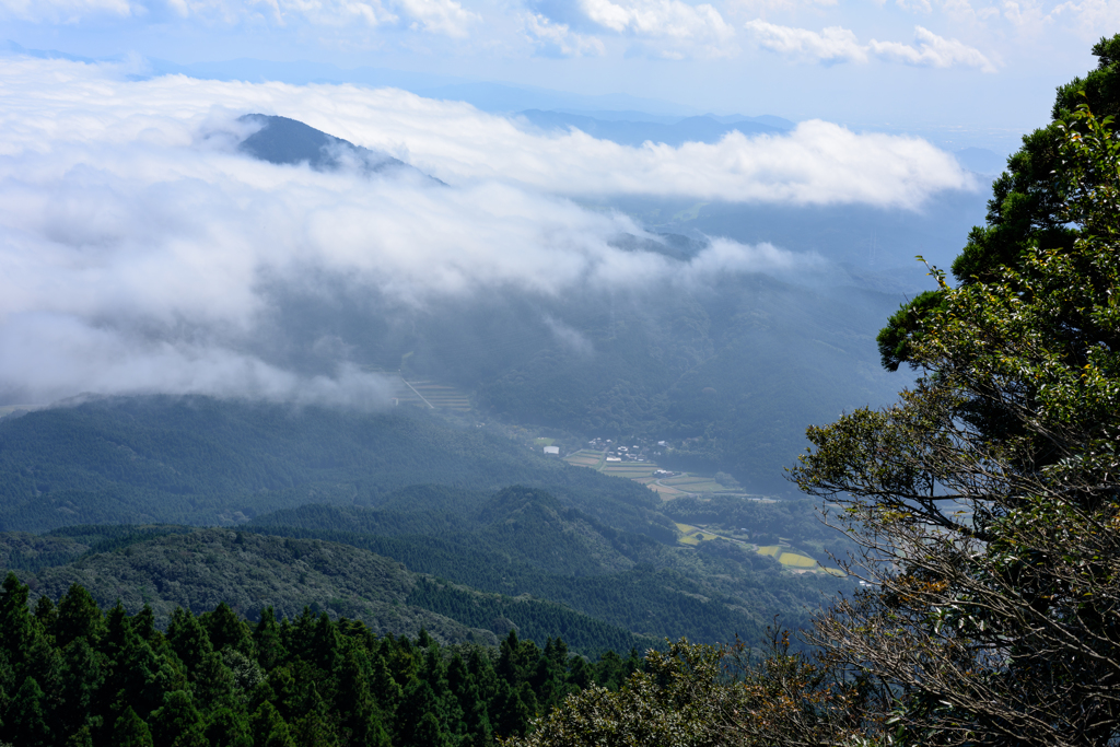 宝満山頂上