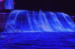 ハウステンボス光の滝