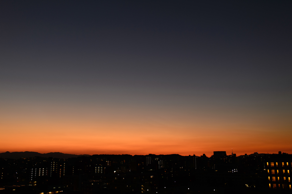 今日の空