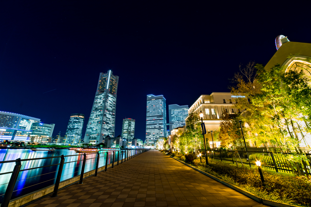 横浜ぶらり夜景