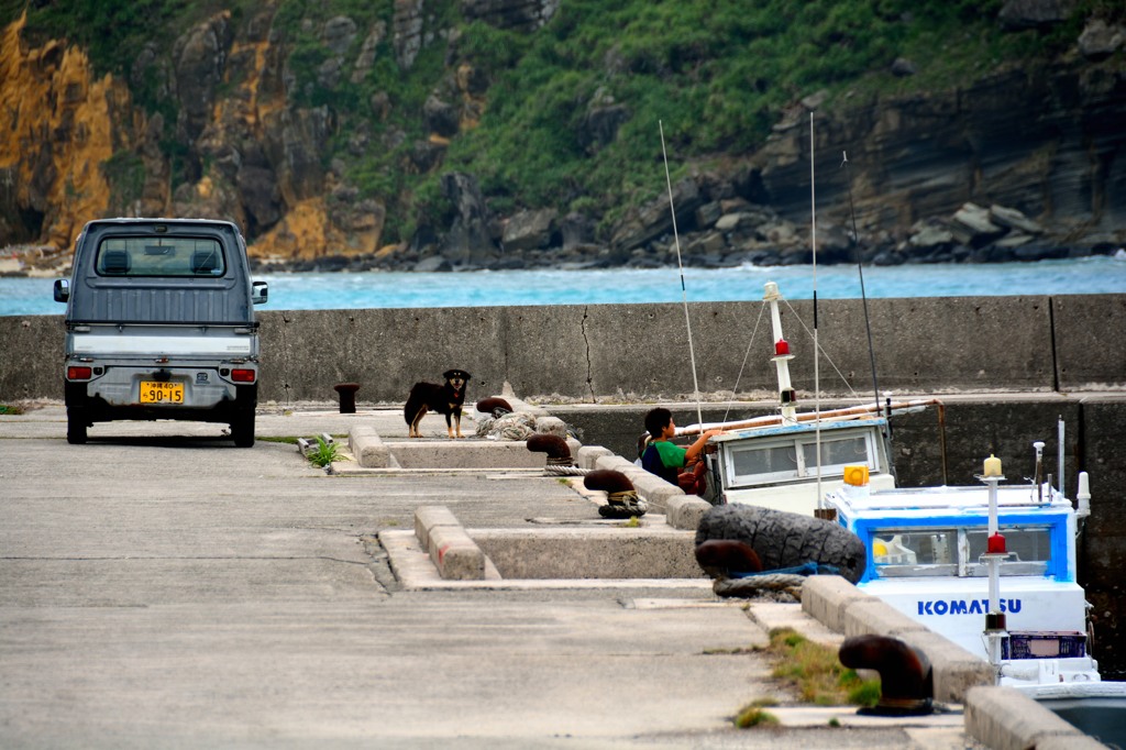 久部良漁港　与那国島