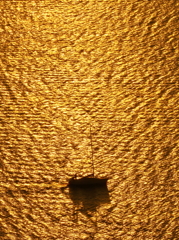 金箔の海