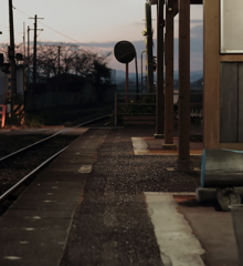無人駅の日常