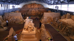 サンドアート　全景