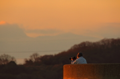 夕日の時間