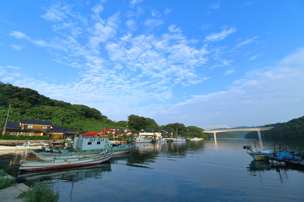 離島の朝