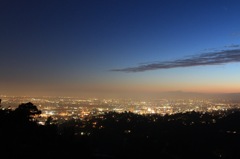 Hollywoodの夜景