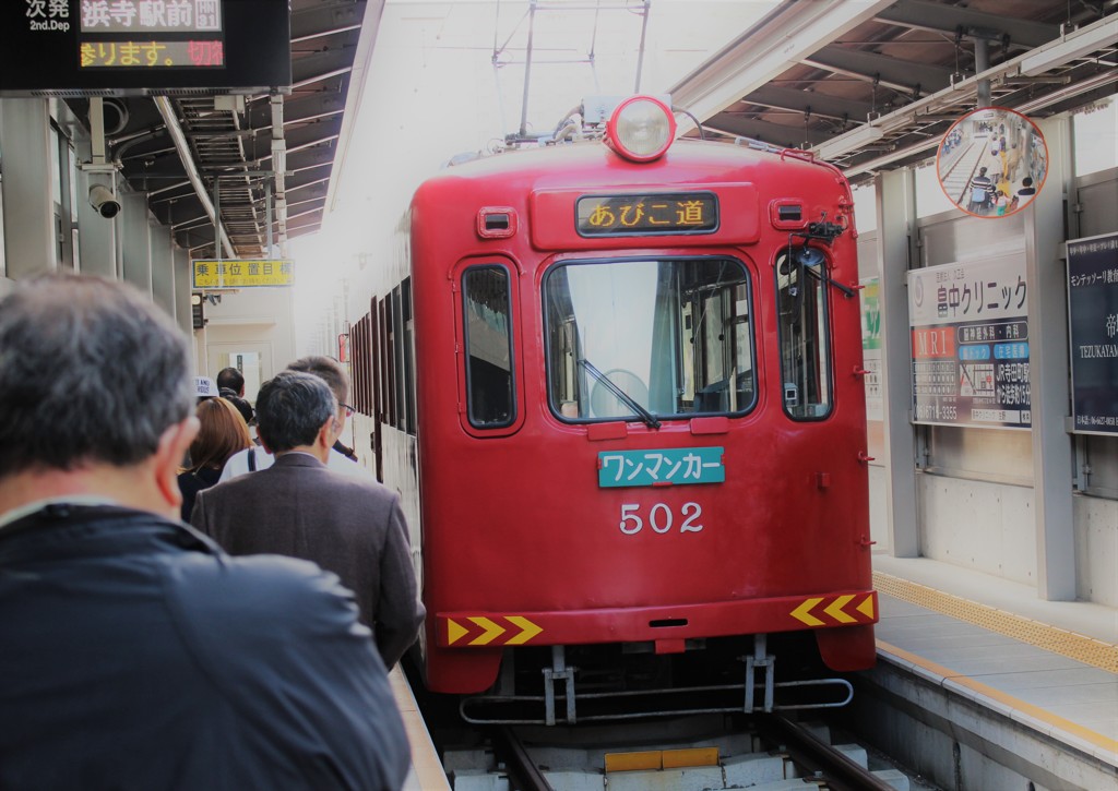 路面電車　ちんちん電車　阪堺電車　天王寺駅からの写真記録　2018/11/04
