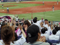 オリックスVSロッテ　270713　おじさんの喜び