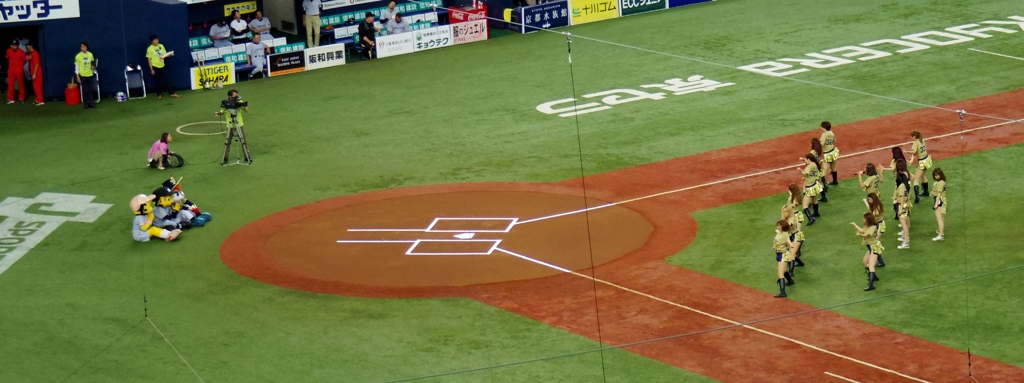 オリックスバファローズＶＳ阪神タイガース　270614　Ｂｓガールズかぶりつき