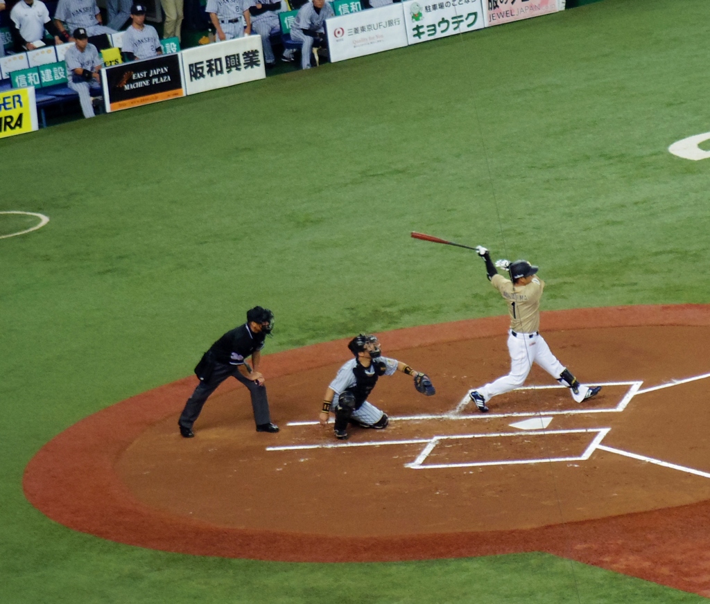 オリックスバファローズＶＳ阪神タイガース　270614　中島選手　ホームラン