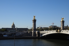 パリ　アレクサンドル3世橋