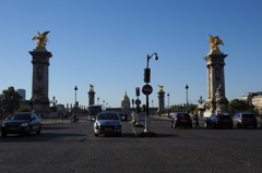 パリ　アレクサンドル3世橋