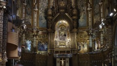 スペイン　バルセロナ　モンセラット修道院