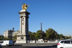 パリ　アレクサンドル3世橋