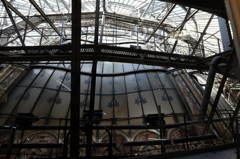 パリ　ギャラリー・ラファイエット　アーケード　裏側