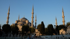 トルコ　イスタンブール　スルタン・アフメット・ジャーミィ(ブルー・モスク）