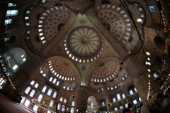 トルコ　イスタンブール　ブルー・モスクのドーム2