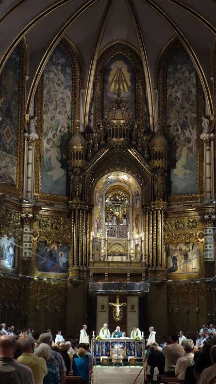 スペイン　バルセロナ　ﾓﾝｾﾗｯﾄ修道院