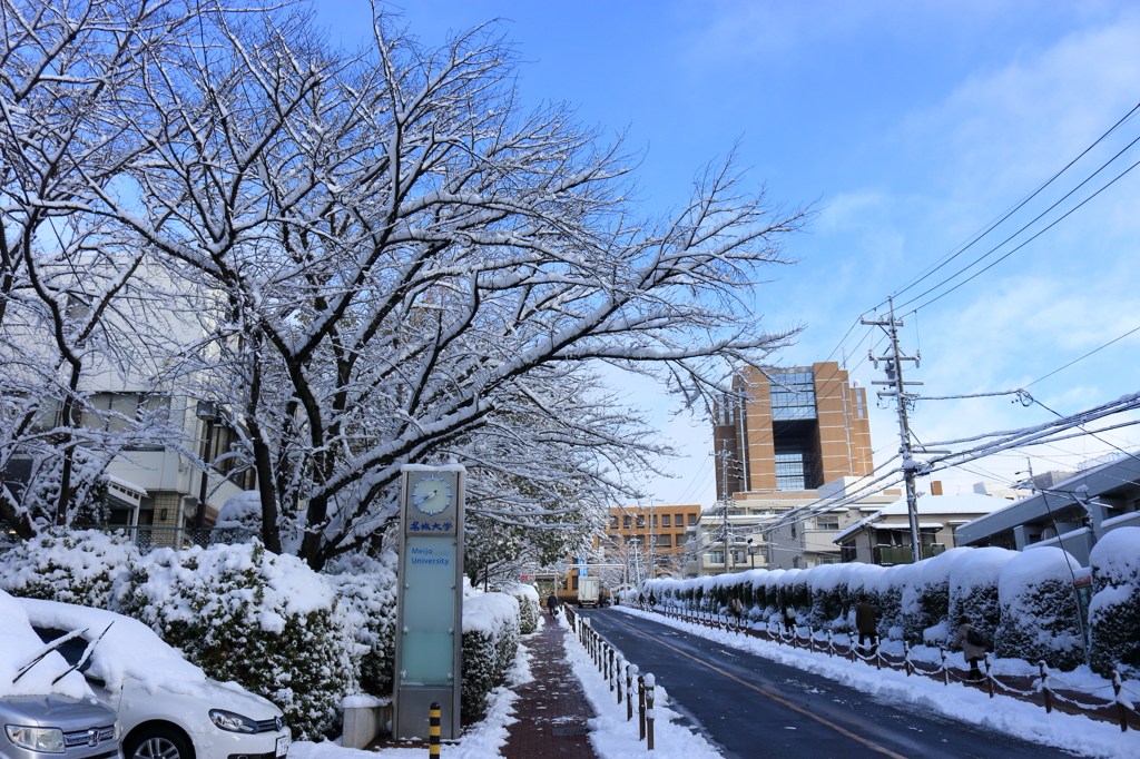 名城大学　正門前