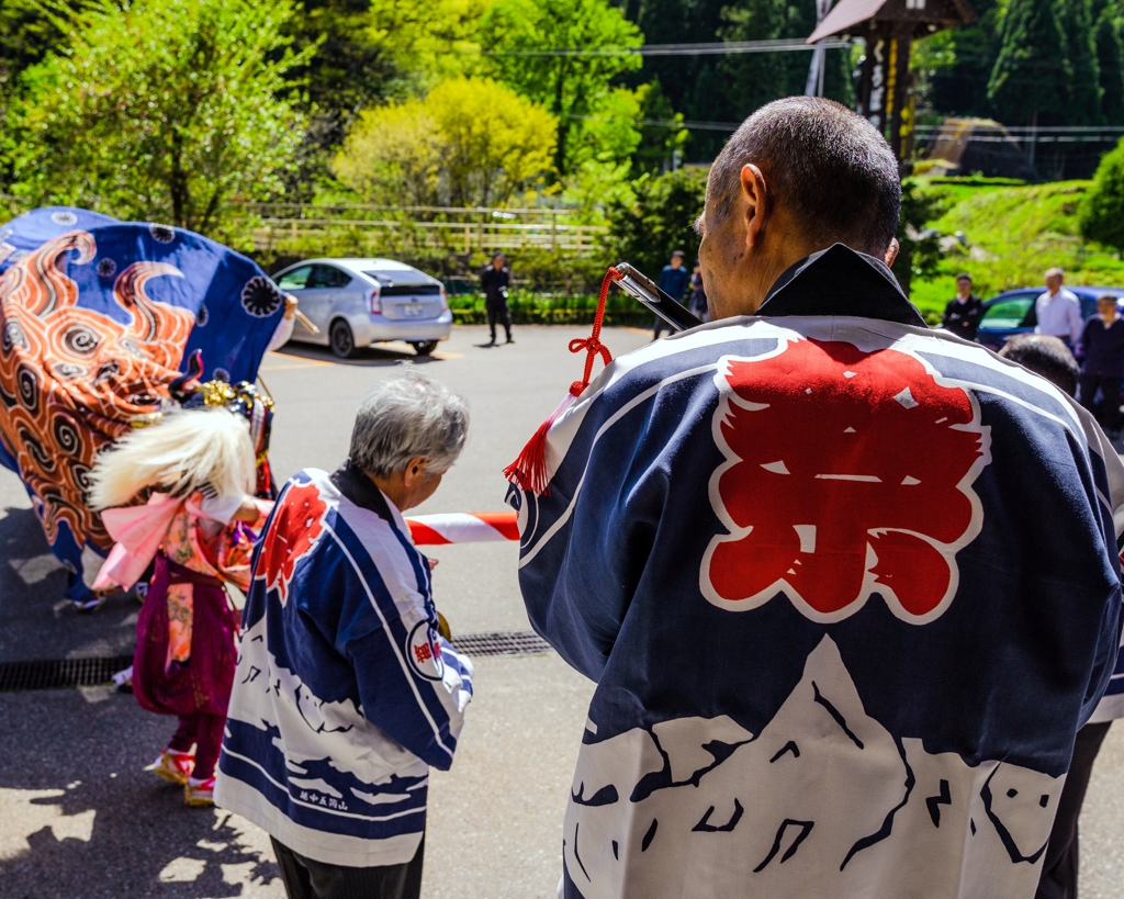 五箇山春祭り