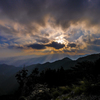 初秋の大峰山系