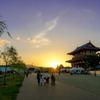 夕暮れの朱雀門