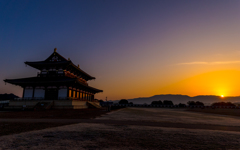 平城宮の夜明け