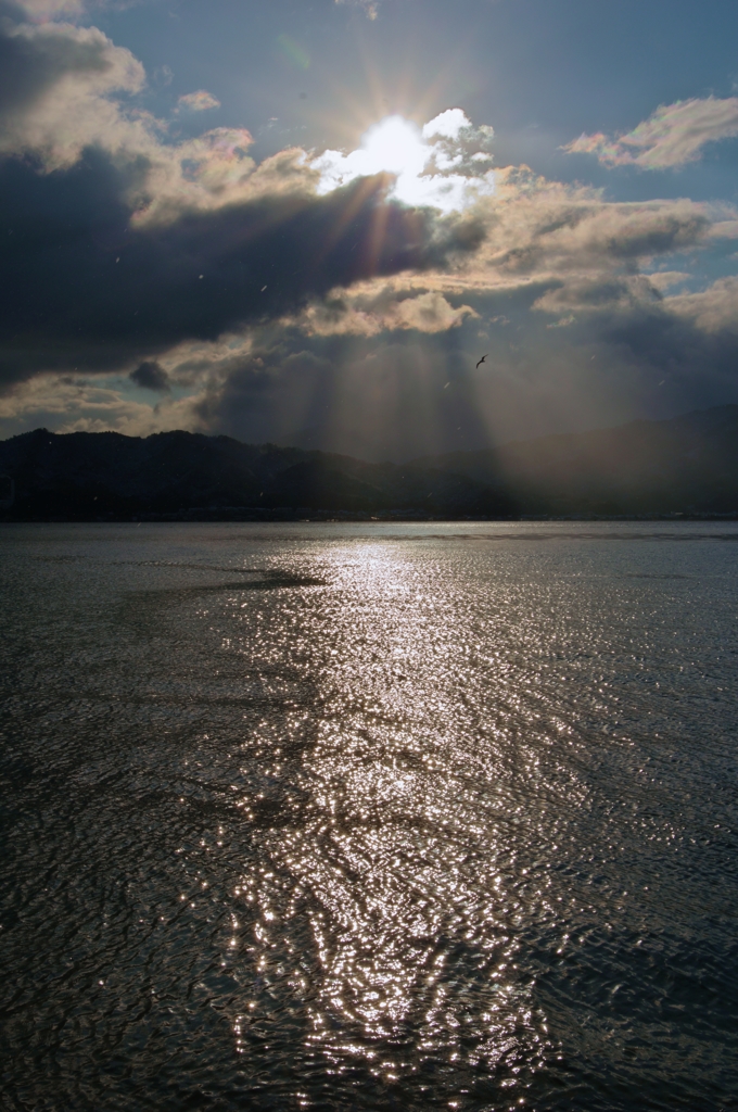 宮津湾の朝
