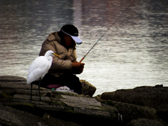 釣れるかな～？