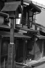 富山県　八尾の街