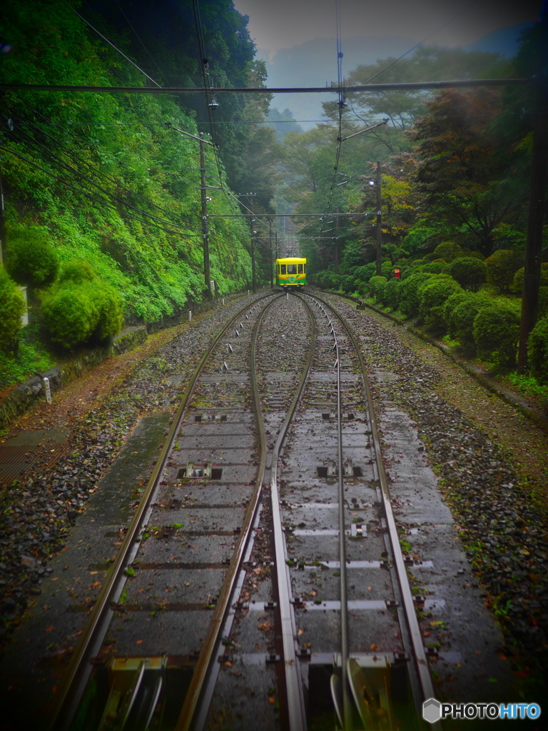 雨でも登る