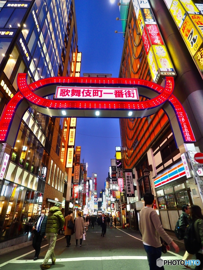 暮れの歌舞伎町